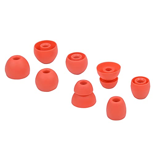 Replacement Eartips Silicone Earbuds Buds Set for Powerbeats Pro Beats Wireless Earphone Headphones,4 Pair (Red) - color: Red