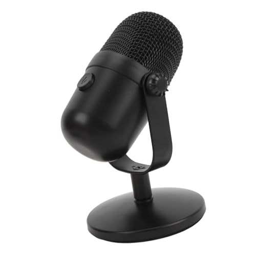 USB Microphone, Noise Reduction Cardioid Podcast Microphone, Gaming with RGB Lighting and Mute for Recording Streaming Podcasting Gaming PC Zoom