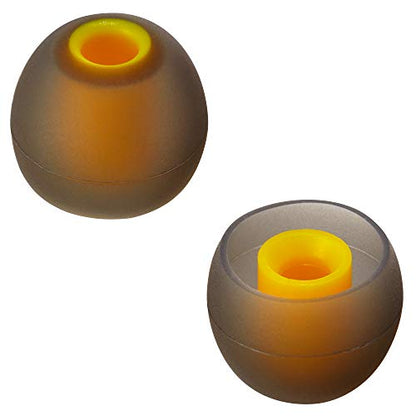 Earbud Tips Soft Silicone Earbuds Replacement Tips Fit for in-Ear Headphones(Inner Hole from 3.8mm -4.2mm Earphones) 9 Pairs S/M/L