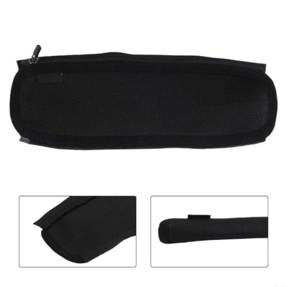 Mesh Headband Cover for SONY WH-1000XM6, Breathable Replacement Pad with Zipper, Protective Cushion Sleeve to Reduce Pressure and Sweat, Black or Gray(Black) - size: Black