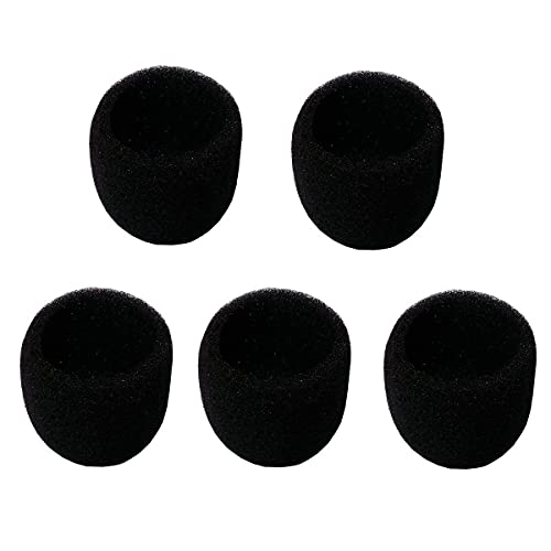 5 Pack Inner Mic Foam Windscreen for Shure SM58, Beta58, PG58 Microphones Cover