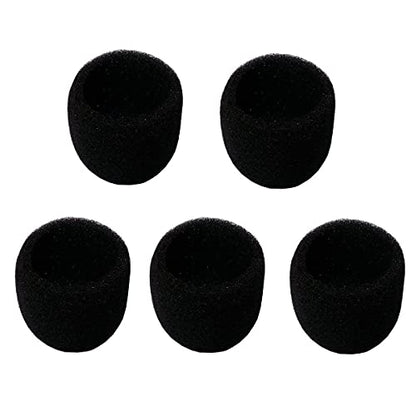 5 Pack Inner Mic Foam Windscreen for Shure SM58, Beta58, PG58 Microphones Cover