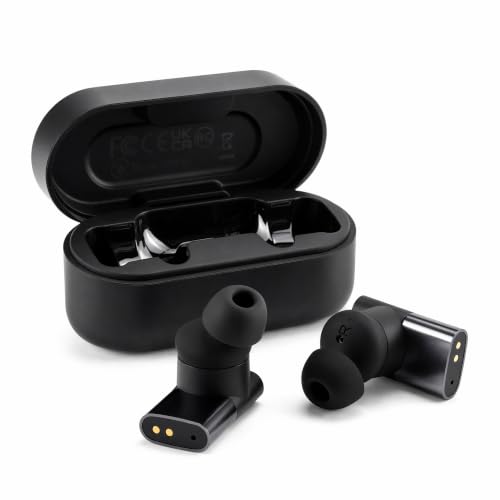 Replacement Ear Tips for Status Pro X, Between 3ANC, Between Pro | 9 Pairs, Black, S/M/L, Soft Silicone Eartips with Portable Storage Box