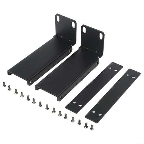 Rack Mounting Bracket SLX4 Wireless Receiver and Microphone, 2mm Thick Frame, Professional Audio Equipment Stands and Mounts(2 in 1)