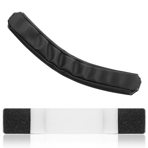 Alitutumao Replacement Earpads Ear Cushions Ear Cups Repair Parts Compatible with Monster Beats by Dr. Dre Pro Detox Headphones Memory Foam Ear Pads (Black Headband) - color: Black Headband