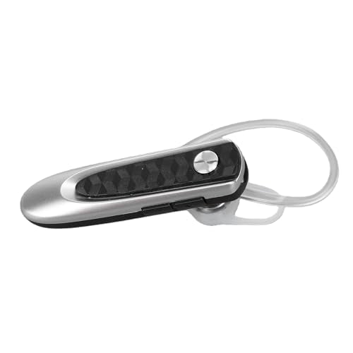 Dpofirs Bluetooth 6.0 Wireless Headset with Mic | 300H Standby ENC Noise Canceling Earpiece for Truck Drivers Office Use