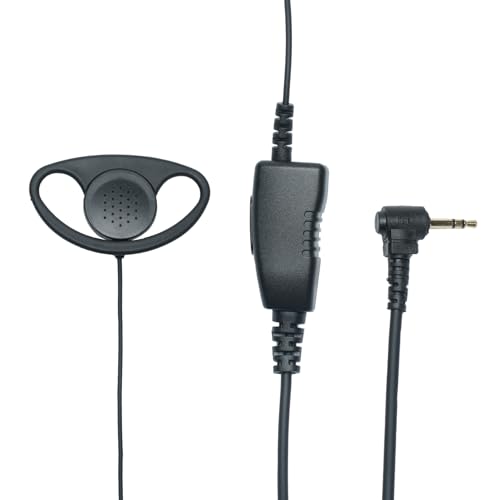 1 Pin 2.5mm Headset Compatible with Motorola Talkabout t600 Radio - size: 1pack