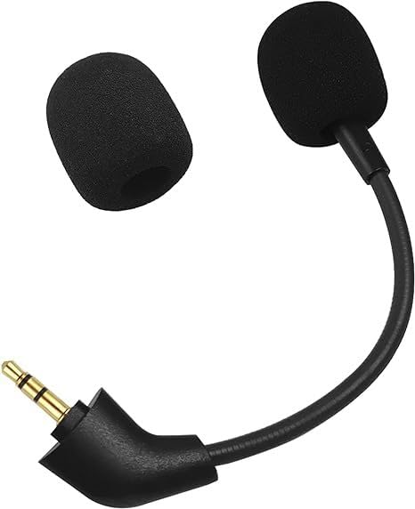 Precision Replacement Microphone for NEW HyperX Cloud II Wired (Post-2022) Gaming Headset | 1:1 Fit, All-Metal Boom, Plug & Play