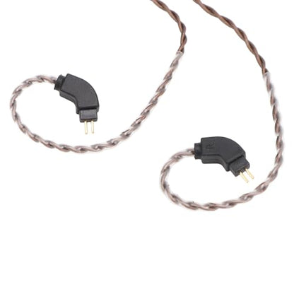 Replacement Earphone Cable 3.5mm OFC Detachable Cable for ZSN ZSX ZS10 AS12 AS16 Stylish -Free 1.2M