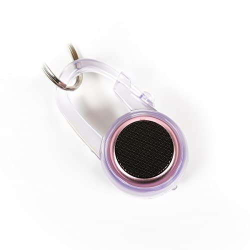 Fashionit U Speakers Clip-On Holder Carabiner for Micro Speaker | Portable Mini Bluetooth Speaker Accessory | Water Resistant, Durable, Travel Friendly | Holder Only | Clear - color: Micro - Clear