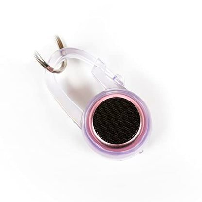 Fashionit U Speakers Clip-On Holder Carabiner for Micro Speaker | Portable Mini Bluetooth Speaker Accessory | Water Resistant, Durable, Travel Friendly | Holder Only | Clear - color: Micro - Clear