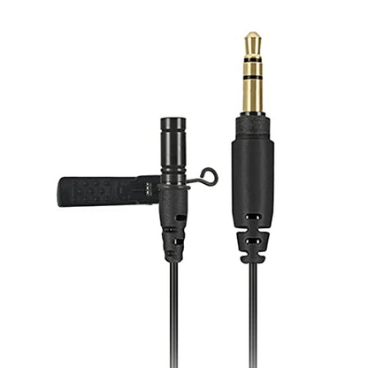 ABS Plastic Lavalier Microphone Tie Clip for Rode Lavalier GO, SmartLav + Lapel Microphone, Pack of 2 (4.5mm) - size: 4.5mm