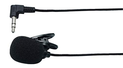 3.5mm Audio Male to Mini lavalier Lapel Tie Clip-on Portable Microphone for Mic System,Voice Amplifier,Speakers,Teachers, conferences, speeches, Drama Performances, Tour Guides.(2pack-1.1M) - color: 1.1M