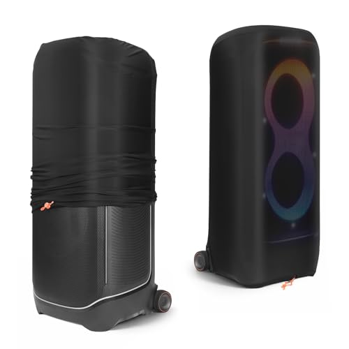 Speaker Cover for JBL Partybox Ultimate Portable Speaker | Dust Cover Protective Case with Adjustable Elastic Buckle, Top Pull Rod Hole, Reusable & Washable - size: For JBL Partybox Ultimate