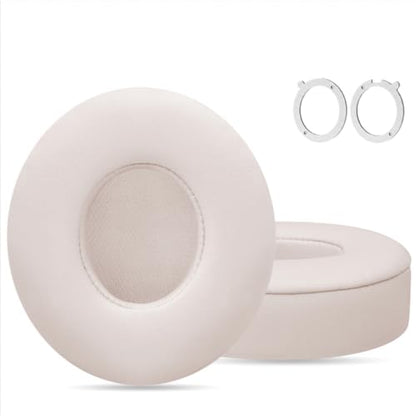 GEVO Ear Pads Replacement for Beats - Earpad Cushions for Solo 2/3 Wired Wireless Headphones Covers with Noise Isolation Memory Foam with Extra Adhesive Kit (Pink)
