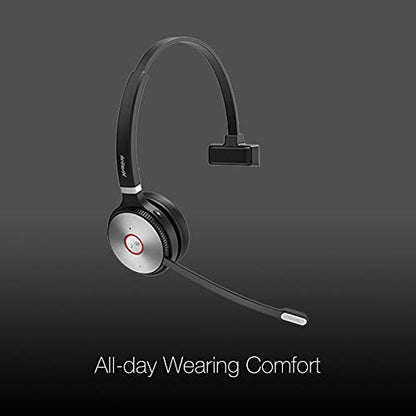 Yealink WH62 Teams Certified Headset with Headphones Stand Charger, Connects to Deskphone, PC/Mac, Made for Video Meeting on Teams, Zoom, RingCentral, Webex, Meet, Global Teck Microfiber Included