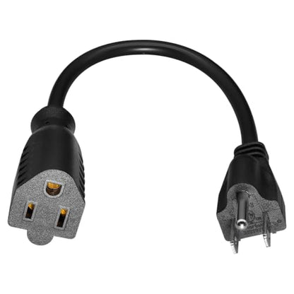 Toptekits Heavy-Duty Power Extension Cord,NEMA 5-15P to NEMA 5-15R Power Extension Cable, Chrismas Extension Cord (16AWG, 3ft/1m) - size: 3ft/1m, style: 16AWG