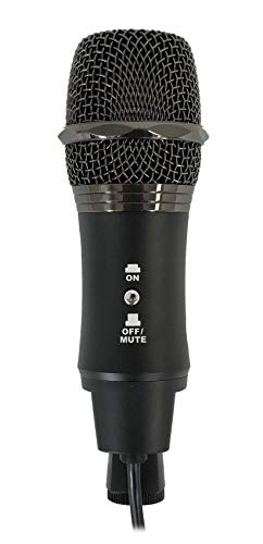 Rockville Z-Stream USB Podcast/Streaming Condenser Mic with RockPop Filter | 14mm Omnidirectional Mic, 20Hz-20kHz, USB Plug-and-Play, Desktop Stand, Windscreen, RockPop Double-Screen Pop Filter, 2-Items
