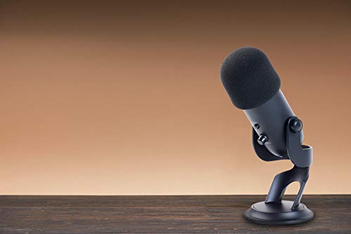 Foam Cover Windscreen for Blue Yeti Microphones | Ideal for Podcasting & Professional Recordings