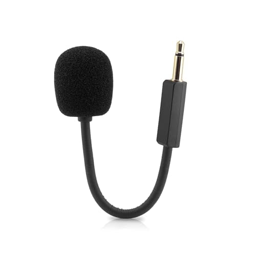 LEFXMOPHY Mic Replacement for Razer Kraken V3, V3 Pro Gaming Headset 3.5mm Detachable Boom Microphone Piece with Foam