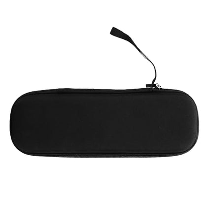 Hard Shell Wireless Microphone Case, Portable Shockproof Travel Bag for Handheld Mic, Compatible with 1 Transmitter Receiver Adapters Cables & Batteries