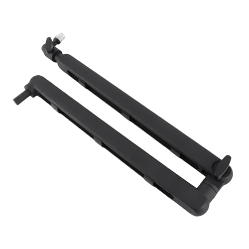 HUIOP Microphone Boom Arm Low Profile Adjustable Stick Microphone Arm Stand with Desk Mount Clamp Screw Adapter Cable Management Metal Mic Boom Arm for Podcast Streaming Gaming Studio