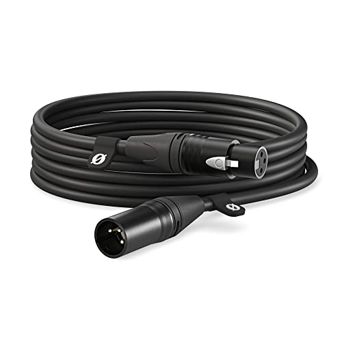 RØDE XLR-3 Premium XLR Cable (3m, Black) - color: Black