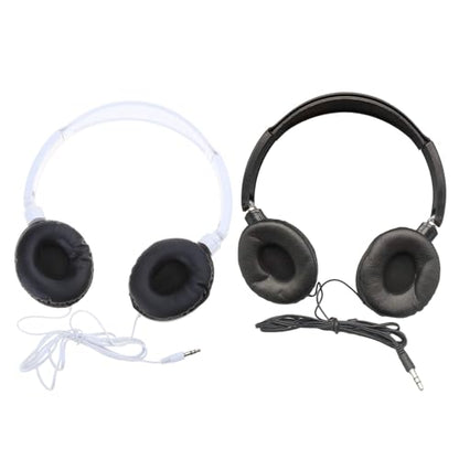 Wire Over Ear Headphones Studio Monitor & Mixing Stereos Headsets with 47inch Cable 3.5mm Plug for Mobile Isolation Headphones for Work