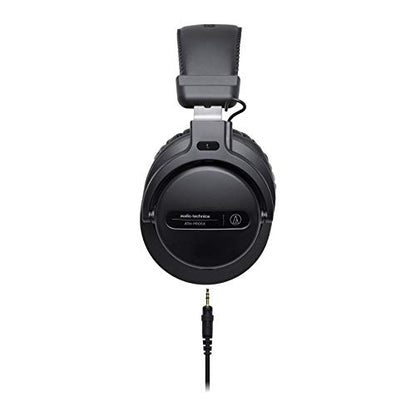 Audio-Technica ATH-PRO5XBK Professional Over-Ear Closed-Back Dynamic DJ Monitor Headphones, Black | DJ Monitor Headphones, Black - color: Black