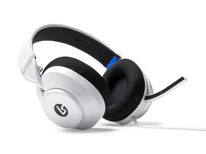 PowerA LucidSound LS10P Gen 2 Wired Gaming Headset for PlayStation - White, Quick-Access Audio Controls, Designed for Comfort, Premium Audio, flip-to-Mute Boom mic, PC Compatible - style: White
