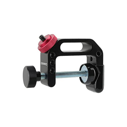 CAMVATE C Clamp with 1/4"-20 Thread Screw Mount for Microphone Stand Mount