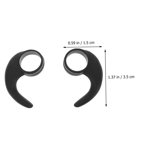 jojofuny 6pcs Non-Slip Earphone Wings Headphone Wings for Sports Earphone Ear Hooks Comfortable Protective Ear Hooks
