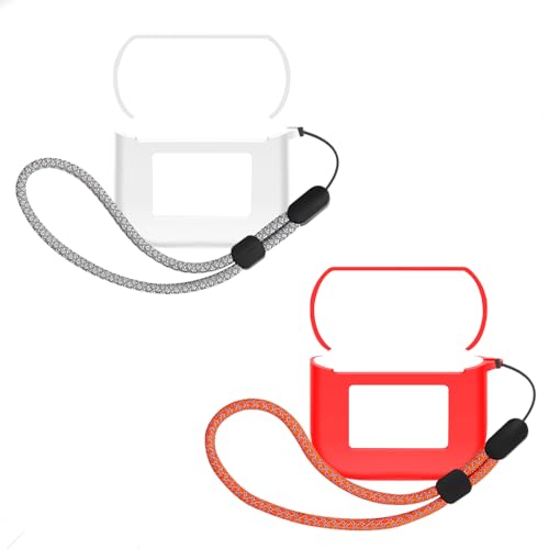 Case - Universal 360° Shock - Resistant Ultimate Protective Case with Waterproof & Scratch - Free Features and Headphone Charging Compatibility (White+Red) - color: White+Red