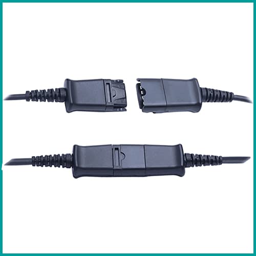 DailyHeadset RJ9 Corded Headset for Analog Phones Aastra Nortel Polycom Digium ShoreTel NEC Telephones
