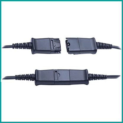 DailyHeadset RJ9 Corded Headset for Analog Phones Aastra Nortel Polycom Digium ShoreTel NEC Telephones