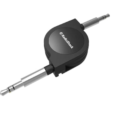 Retractable AUX 3.5mm 1/8-Inch Audio Cable 3 Feet (Male-to-Male)