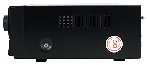 Rockville BLUAMP 100 Home Stereo Bluetooth Amplifier with USB/Mic Input | RCA Output, 500W Peak / 120W RMS, 2-Channel, Karaoke with Echo, SD Playback, Remote, FM Radio, Class A/B, LCD Display
