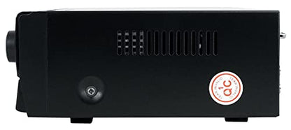 Rockville BLUAMP 100 Home Stereo Bluetooth Amplifier with USB/Mic Input | RCA Output, 500W Peak / 120W RMS, 2-Channel, Karaoke with Echo, SD Playback, Remote, FM Radio, Class A/B, LCD Display
