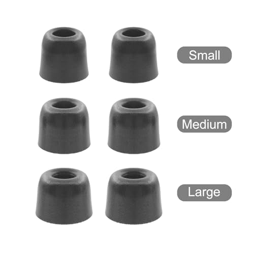 Klowcok Memory Foam IEM Eartips Replacement for KZ ZS10 Pro X ZSN, Small - size: Small
