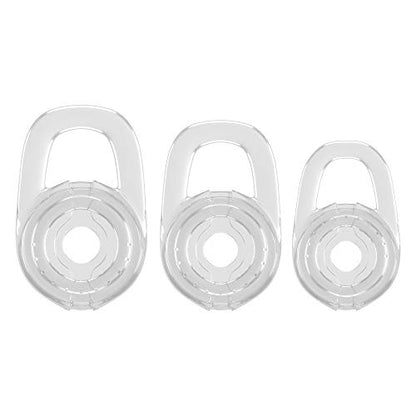 6 Clear Small Medium Large Eargels for Discovery 925 975 Wireless Bluetooth Headset Ear Gel Bud Tip Gels Buds Tips Eargel Earbud Eartip Earbuds Silicon 3 Pair Replacement Parts