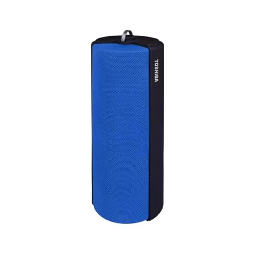Toshiba Bluetooth Speaker | Wireless Speaker with Bluetooth Technology | 10+ Hour Battery Life | 30 FT Operating Range | Built in Microphone | Portable Speaker with 6 Watts of Power | TY-WSP70(L) - color: BLUE