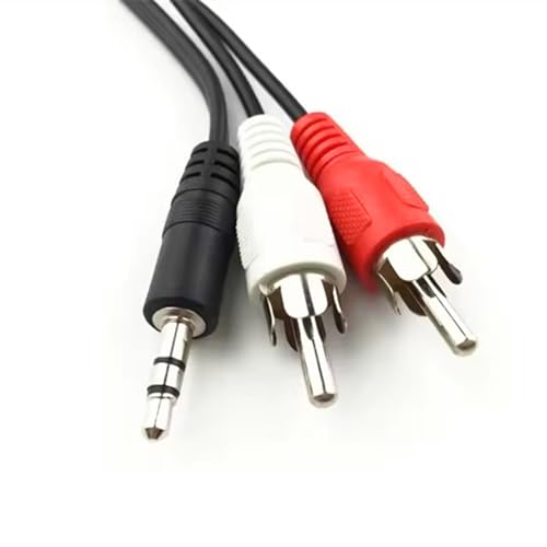 ALINNA GRLRCR 3.5mm Audio Cable Male to 2 RCA Male Stereo Audio Y Cable Adapter 50cm (2 Pack) - size: 3.5mm Male to 2 RCA Male