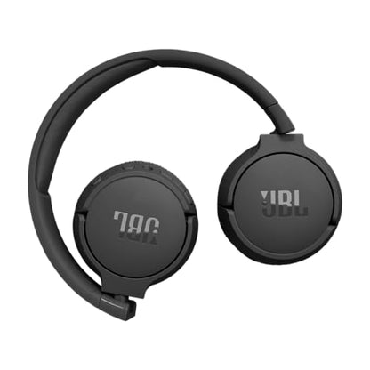JBL Tune 670NC - Wireless On-Ear Headphones - Black | Adaptive Noise Cancelling with Smart Ambient, Bluetooth 53 with LE Audio, JBL Pure Bass Sound - color: Black