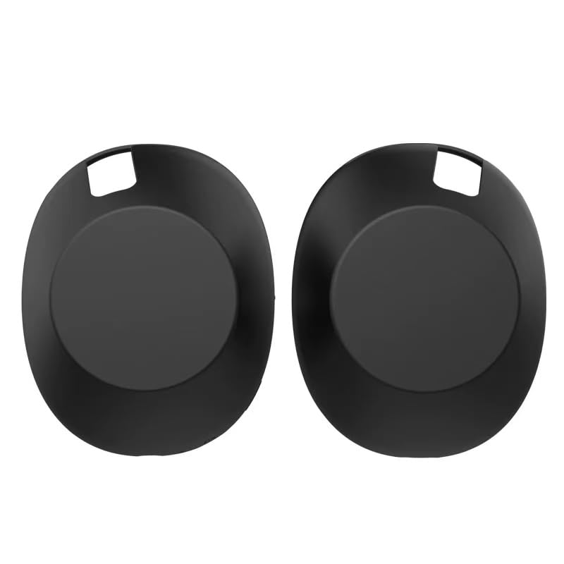 Silicone Ear Cups Cover for Sony WH-1000XM6 Headphones, Sweatproof Protector, Black