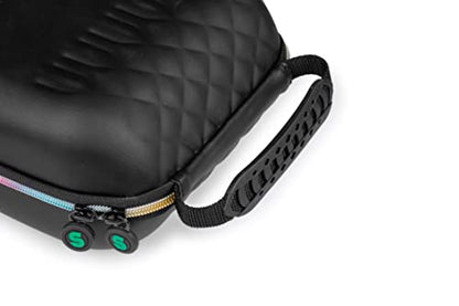 Slappa Gaming Headphone Case with Reinforced Carry Handle & RGB Styled Zipper; Fits Most Folding & Non-Folding Headsets (SL-GAMR-HP-RGB)