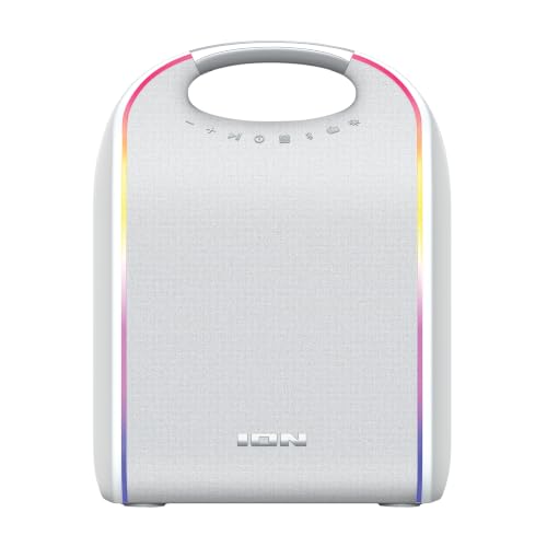 ION Glow Tone Outdoor Portable Bluetooth Speaker with Dynamic LED Lights - style: Glow Tone