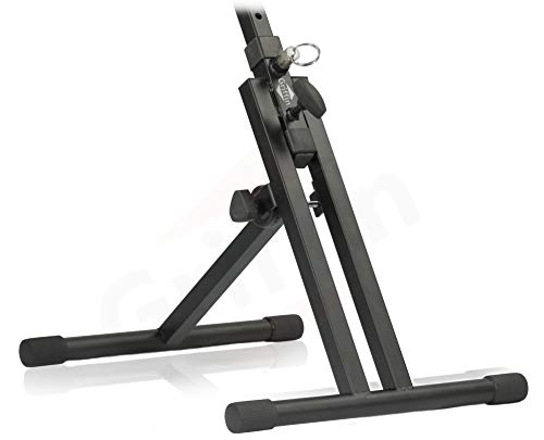 GRIFFIN Guitar Amplifier Stand (Stage-MountPRO Series) – Combo PA Speaker Karaoke Monitor Holder – Low Profile Audio Amp Tilt Back Adjustment – Speaker Cabinet Studio Equipment Platform Riser