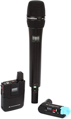 Sennheiser AVX Digital Wireless Microphone System - ME2 Lavalier and AVX42 Handheld Transmitter with MD42 Capsule Combo Set - style: ME2 Lavalier and AVX42 Handheld Transmitter