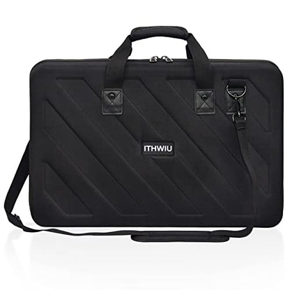 Hard Storage Carrying Case Lightweight Molded Portable | Fits for Pioneer DDJ-REV1, SR2/SR3, Denon MC4000 Numark NVII, Mixtrack Pro 3 NV Platinum - size: DDJ-REV1/SR2