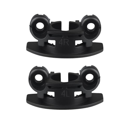 SOULWIT Hinge Swivel Replacement for Sony WH-1000XM4 Headphones, Left & Right Rotation Joint Pivot Repair Parts Accessories for WH1000XM4 - Black